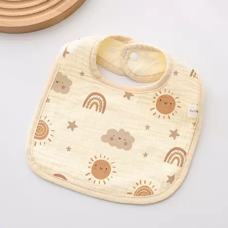 U-shaped bib sun when the sky