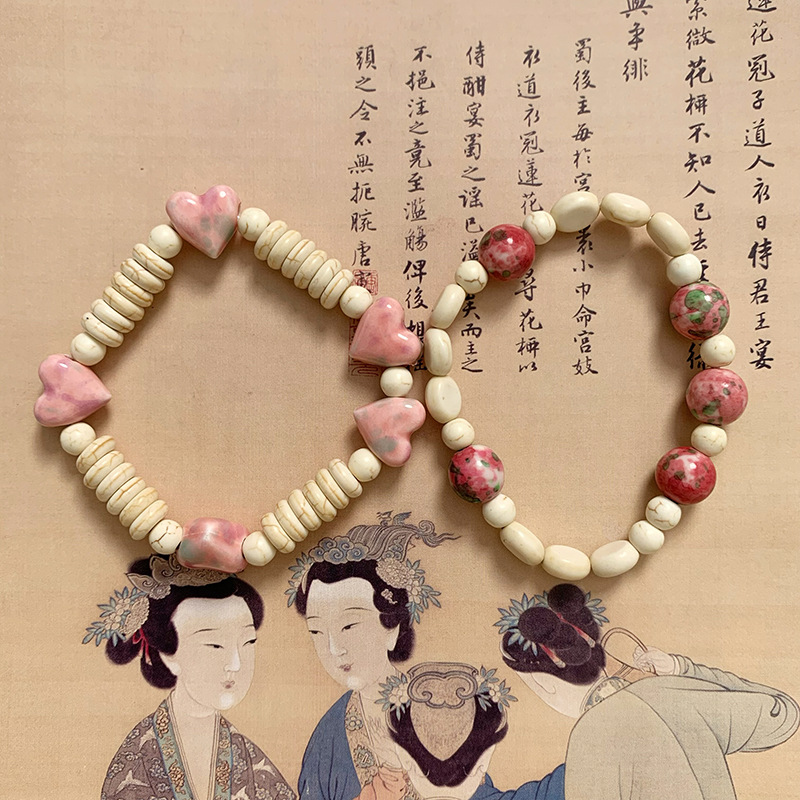 Ethnic Style Geometric natural stone Beaded Bracelets