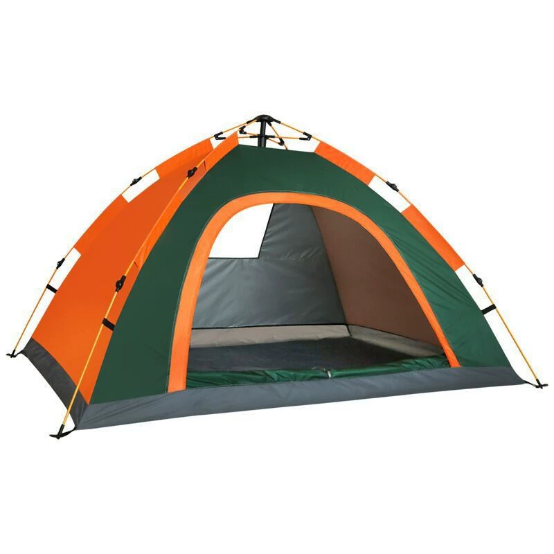 世纪冰川 (Wholesale), travel folding automatic beach simple tent for double, fully automatic, tent for 3-4 persons