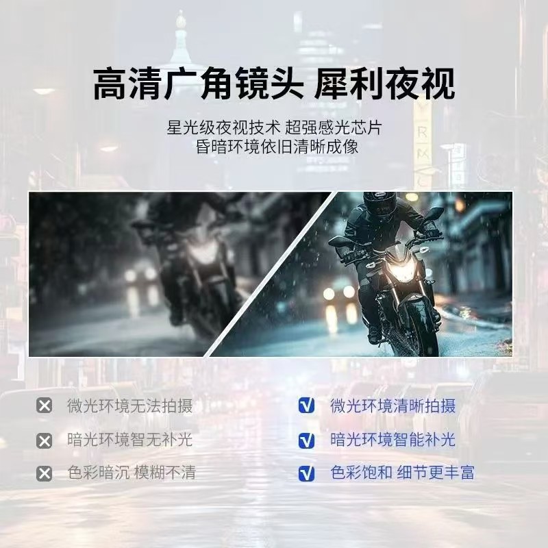 Huawei HiSilicon Hi3516 4K Electric Motorcycle Dashcam DIY Kit