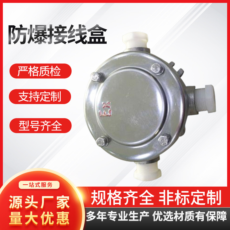 州首防爆接线盒 厂家防水接线盒 专业IIC二通三通四通铸钢接线盒