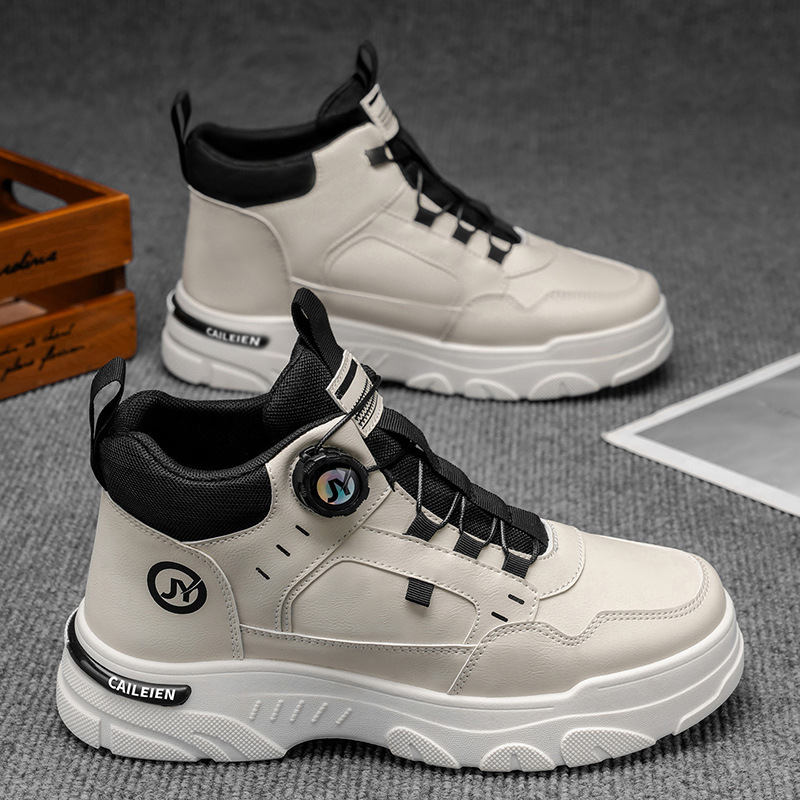 BOTAS Martin de alta gama zapatos masculinos nuevas herramientas de otoño zapatos masculinos tendencia 100 zapatos deportivos de suela gruesa botas cortas casuales