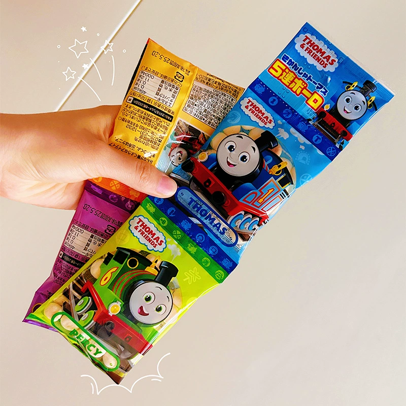 Снэк Nishimura milk bean Thomas 5–пак, яйцевые мини-печенья (15 г×5)