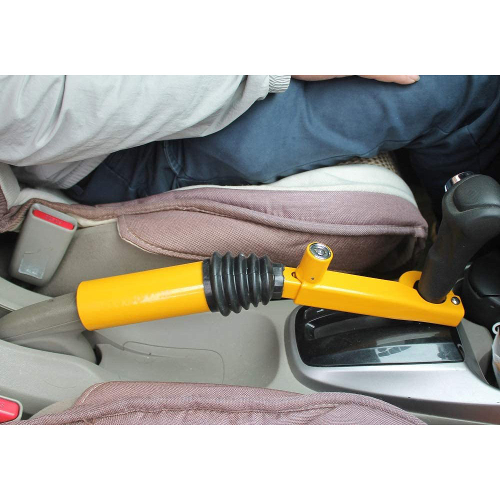 Car Anti-Theft Lock, Handbrake Gear Lock, Multifunctional Adjustable Stainless Steel Lock, Amazon Wholesale Cross-Border Anti-Theft