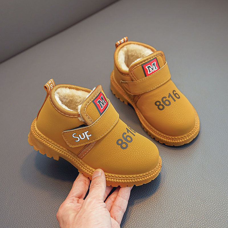 Herbst- und Winterkinderschuhe, Jungen-Martin-Stiefel, Kinderstiefel, Baby-Baumwollschuhe, Schneestiefel, Mädchen-Shorts_voghion.com