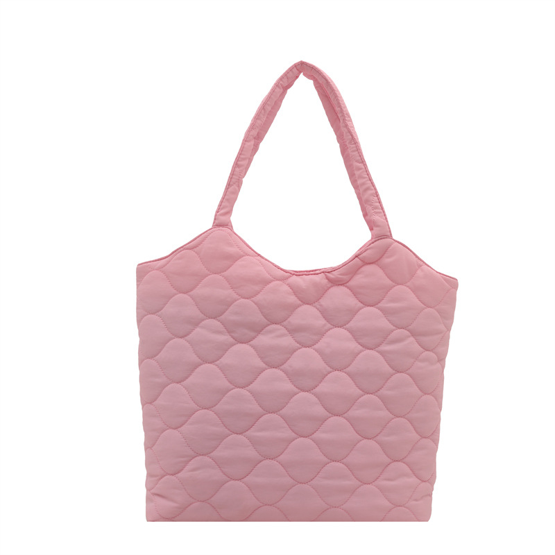 Bolsa de hombro ocio coreana de gran capacidad 2025, nueva moda, bolso de brazo, bolso de viaje simple para estudiantes.