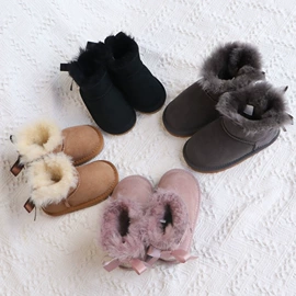 童雪地靴;女式雪地靴;童拖鞋