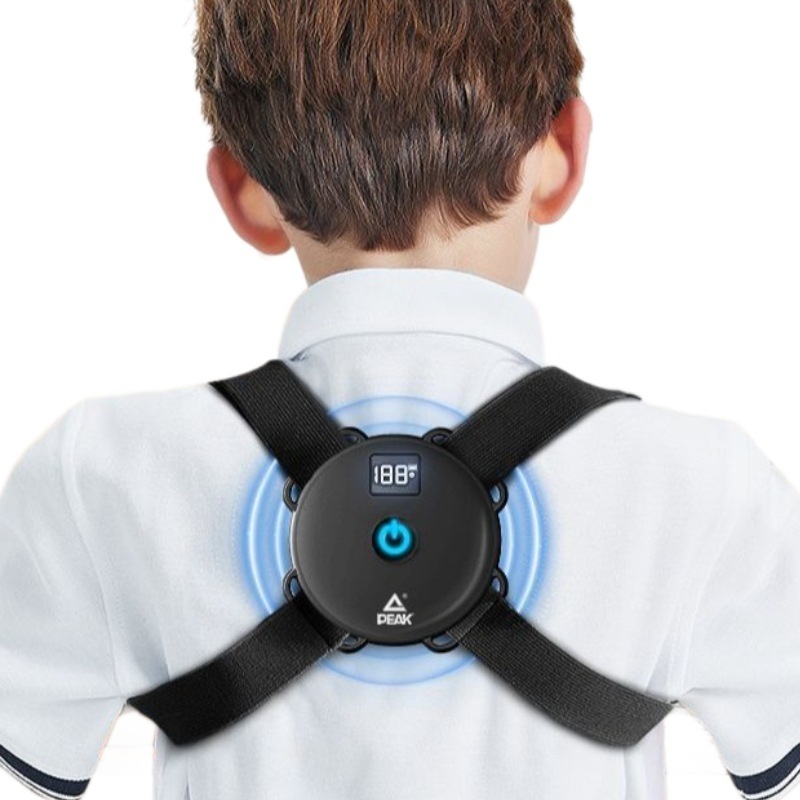 子供用ピーク矯正ベルト、スマートセンサー、学生用猫背矯正ベルト、目に見えない座り姿勢リマインダー、肩開き姿勢矯正ベルト|undefined