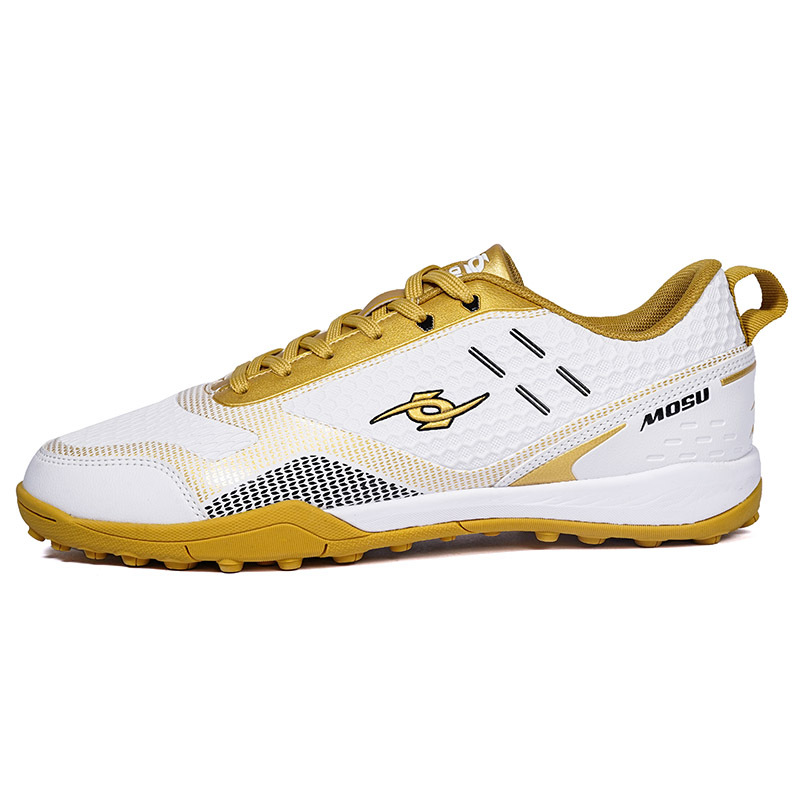 2025 zapatos de fútbol nuevos anti-deslizante para hombres y mujeres estudiantes de clavos de césped de clavos de césped transfronterizos fábrica directa de jóvenes