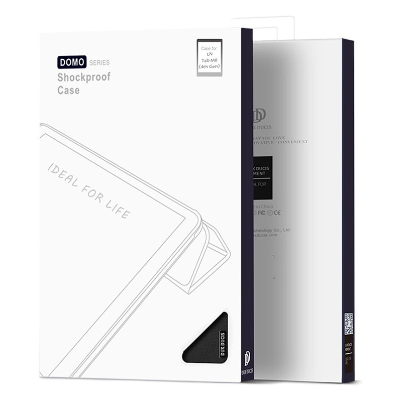 Aplicable a Lenovo tabm8 tableta caja protectora al por mayor de la fábrica lenovoM9 Flip triple gota-caja de cuero resistente al nuevo producto