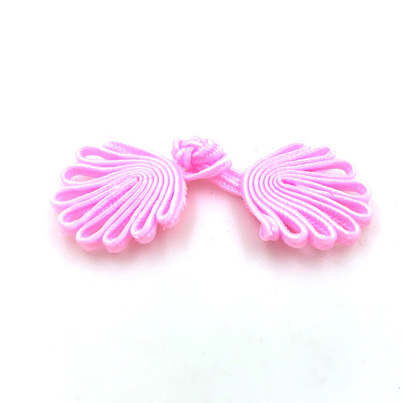 Hecho a mano de nueve cuentas hebilla de la placa de nueve cuentas sin cuentas cheongsam hebilla superior hecha a mano estilo étnico pegatinas de boda Tang traje botones decorativos