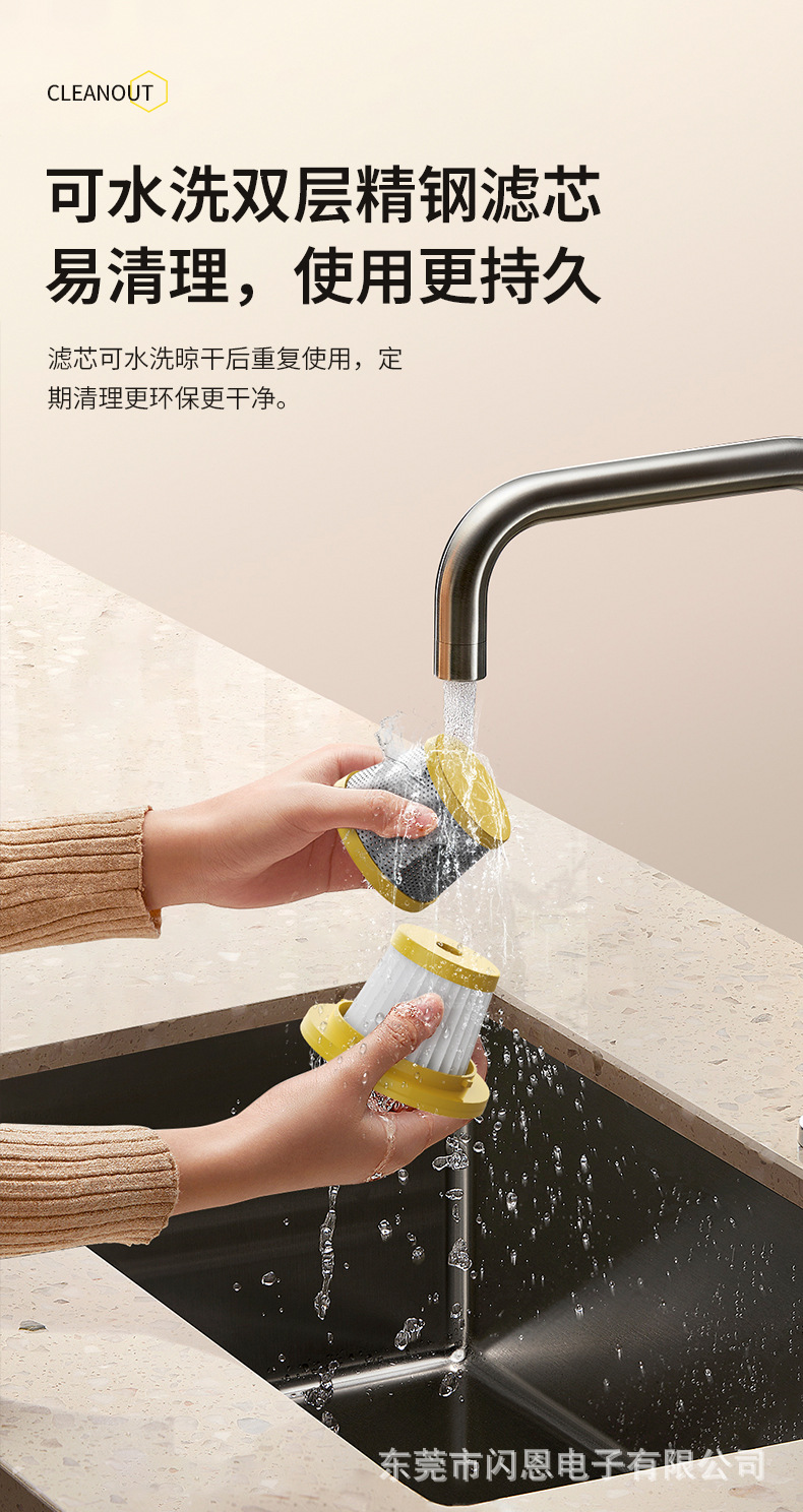 Newly upgraded digital display multifunctional vacuum cleaner, 4-in-1 wireless handheld vacuum cleaner with blowing, suction, extraction, and charging functions