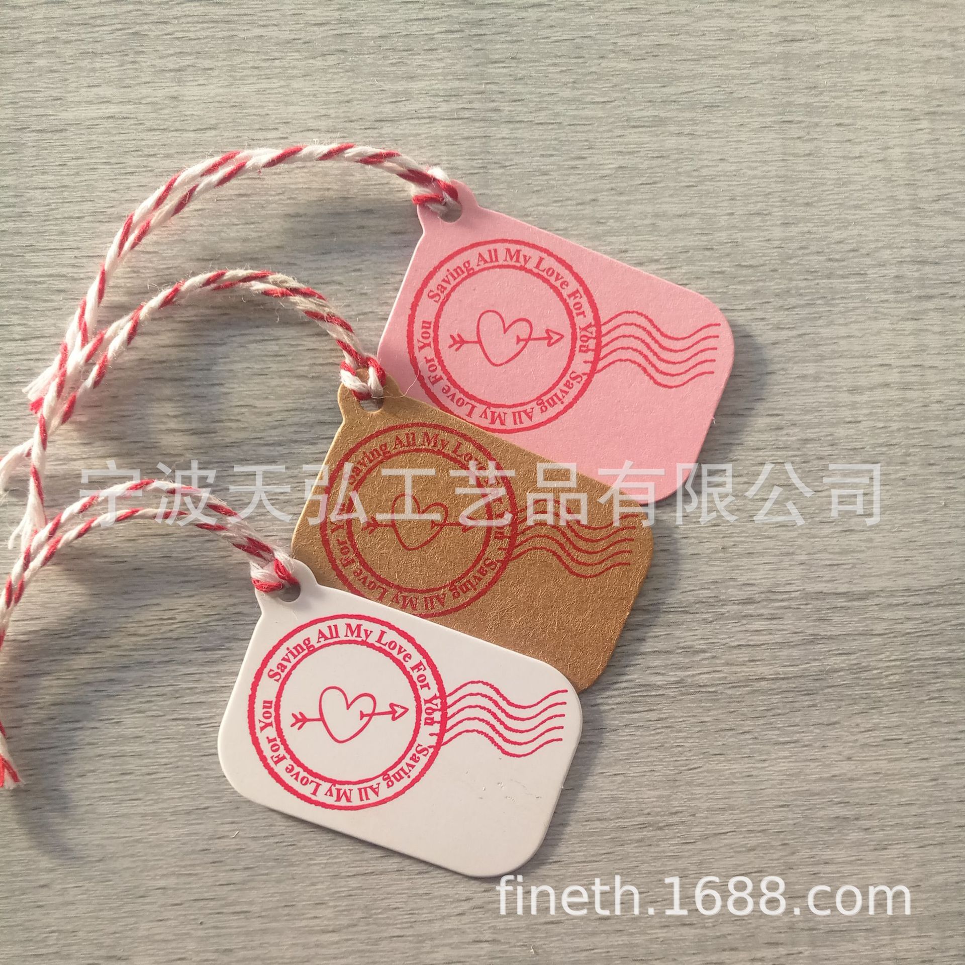 情人节印刷邮票款丘比特之箭爱心  情侣礼物烘焙感谢邀请卡手札