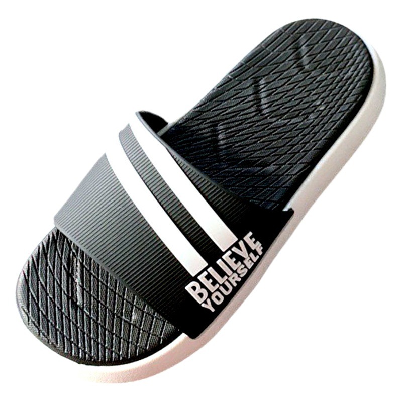 Monnick nuevo estilo de las sandalias los hombres verano desgaste al aire libre fondo grueso interior moda casual zapatillas