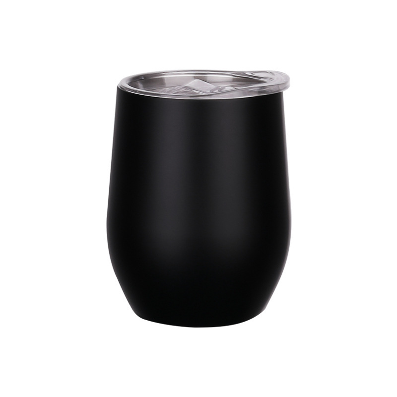 Taza de huevo de acero inoxidable 304 12oz taza de cerveza vacío taza de cáscara de huevo transfronteriza taza de agua portátil al por mayor
