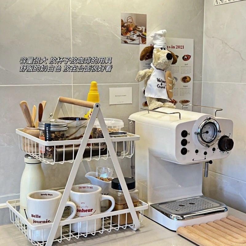 蔬菜水果家用篮桌面提手果篮餐桌多功能沥水架子客厅台面果蔬果盆|undefined