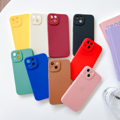 【高品質ルービックキューブアイソリッドカラーマットソフトシェル13 Apple 17 promax 携帯電話ケース 16 PRoMAX 15