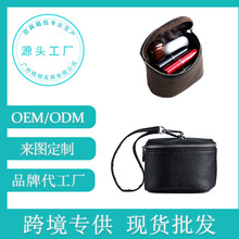 工厂货源荔枝纹方形零钱包立体迷你收纳包挂绳口红包便携拉链包PU