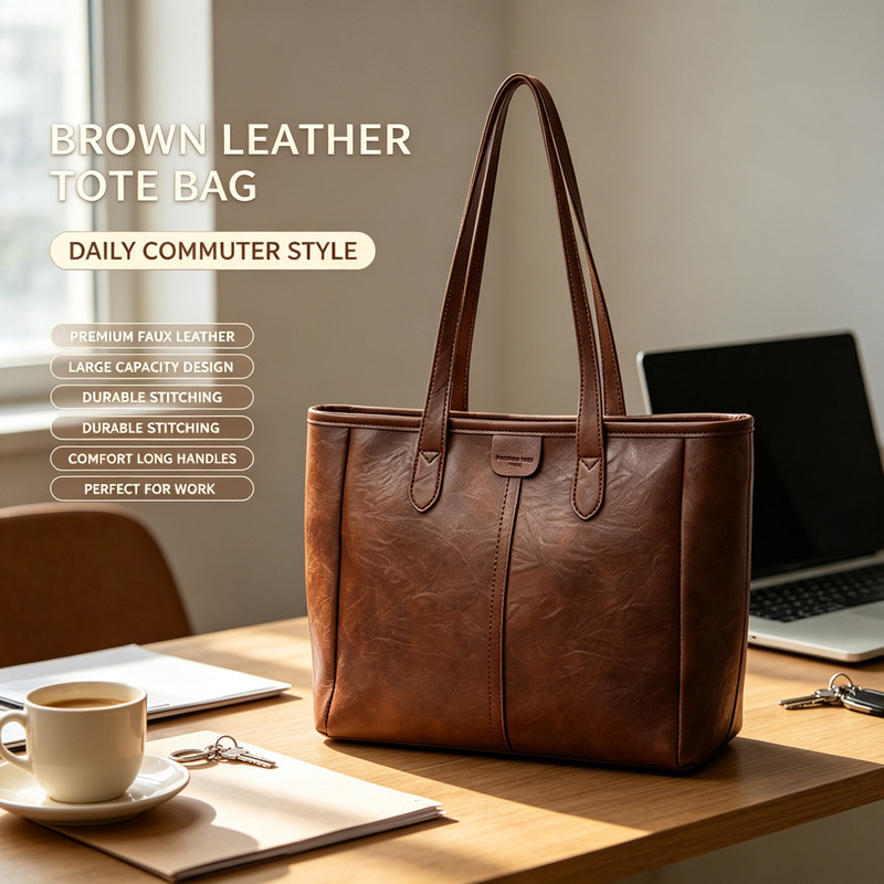 Fashionable large-capacity tote bag, high-end commuter shoulder bag for women, vintage versatile trendy best-selling women's bag Fashionable large-capacity tote bag, high-end commuter shoulder bag for women, vintage versatile trendy best-selling women's bag