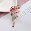 Crystal, brooch, pin lapel pin, cardigan, coat suitable for men and women, sweater, accessory