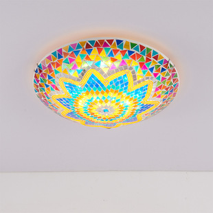 Romantic Turkish Style Bedroom Ceiling Light European Style Retro Western Food Cafe Tavern Aisle Light