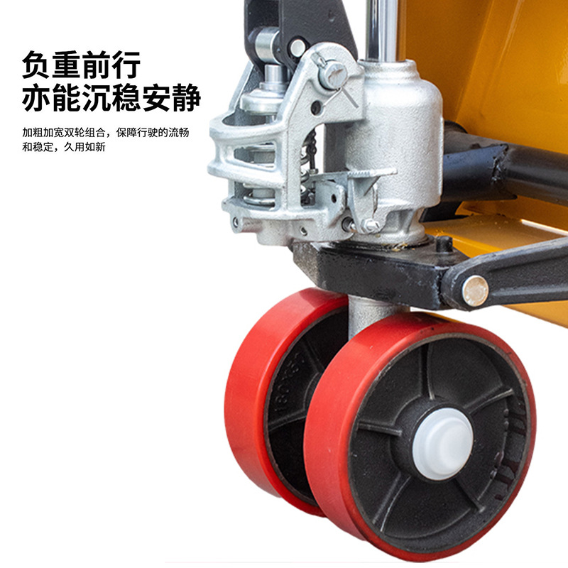 Mayorista manual hidráulico push-pull elevación remolque hidráulico camión de transporte de almacenamiento elevación paleta alargada carretilla elevadora