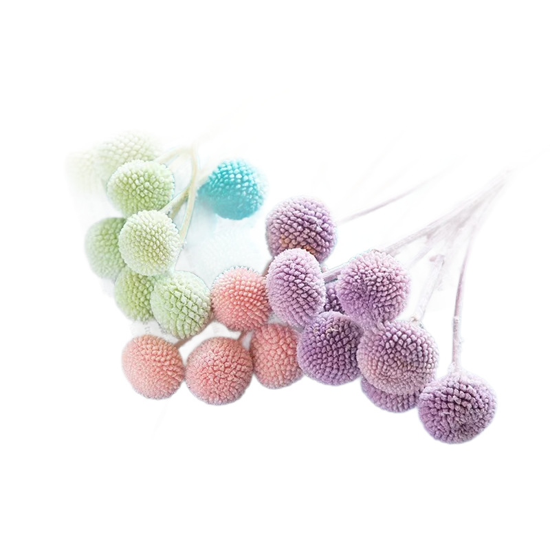 Bouquet DIY Materials Floral Props Home Decoration Gold Ball Eternal Flower_voghion.com