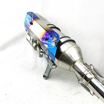 Motorcycle exhaust pipe reverse-hook exhaust pipe, G5