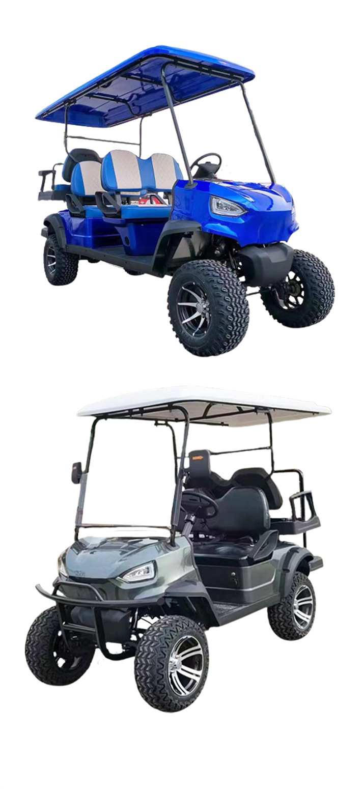 Electric Golf Cart Scenic Tourist Car Hotel Reception Sightseeing Car Four-wheel Golf Cart