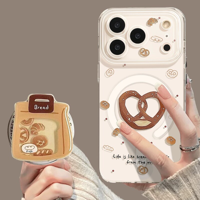 Magnetic Phone Case with Stand Suitable for iPhone 17, 16 Pro Max, High-End Feel, 15/14, Apple 13 Case