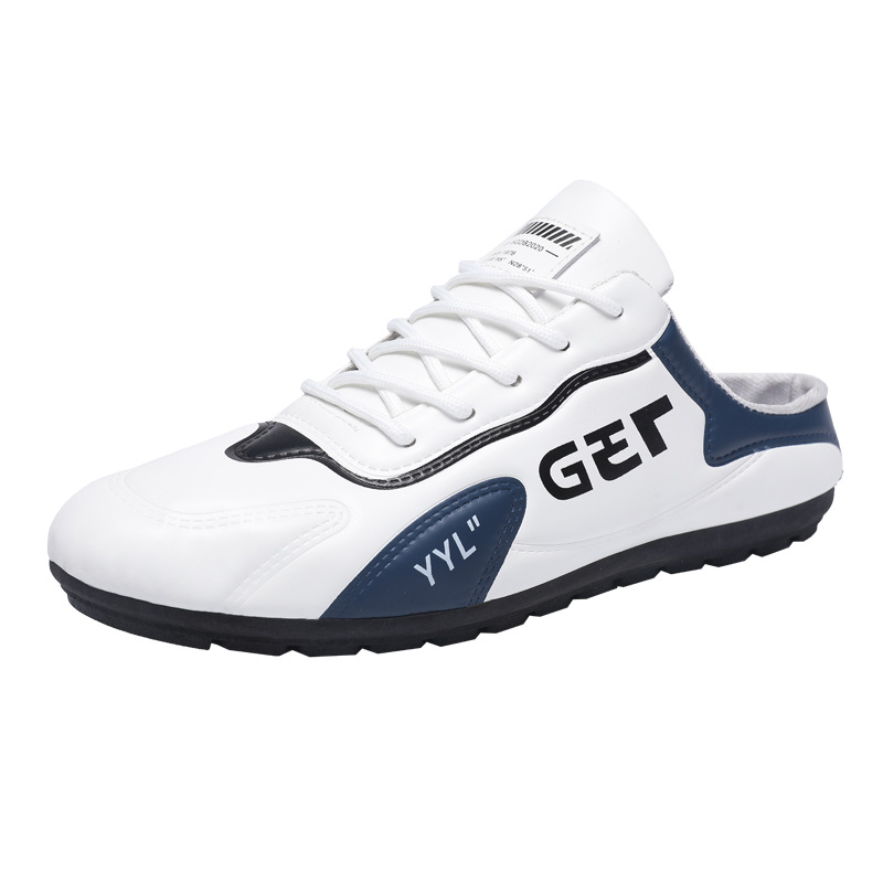 Comercio exterior al por mayor de Primavera de moda ligera zapatos de cuero de los hombres al aire libre zapatos casuales jóvenes bajo-top transpirable zapatilla de deporte