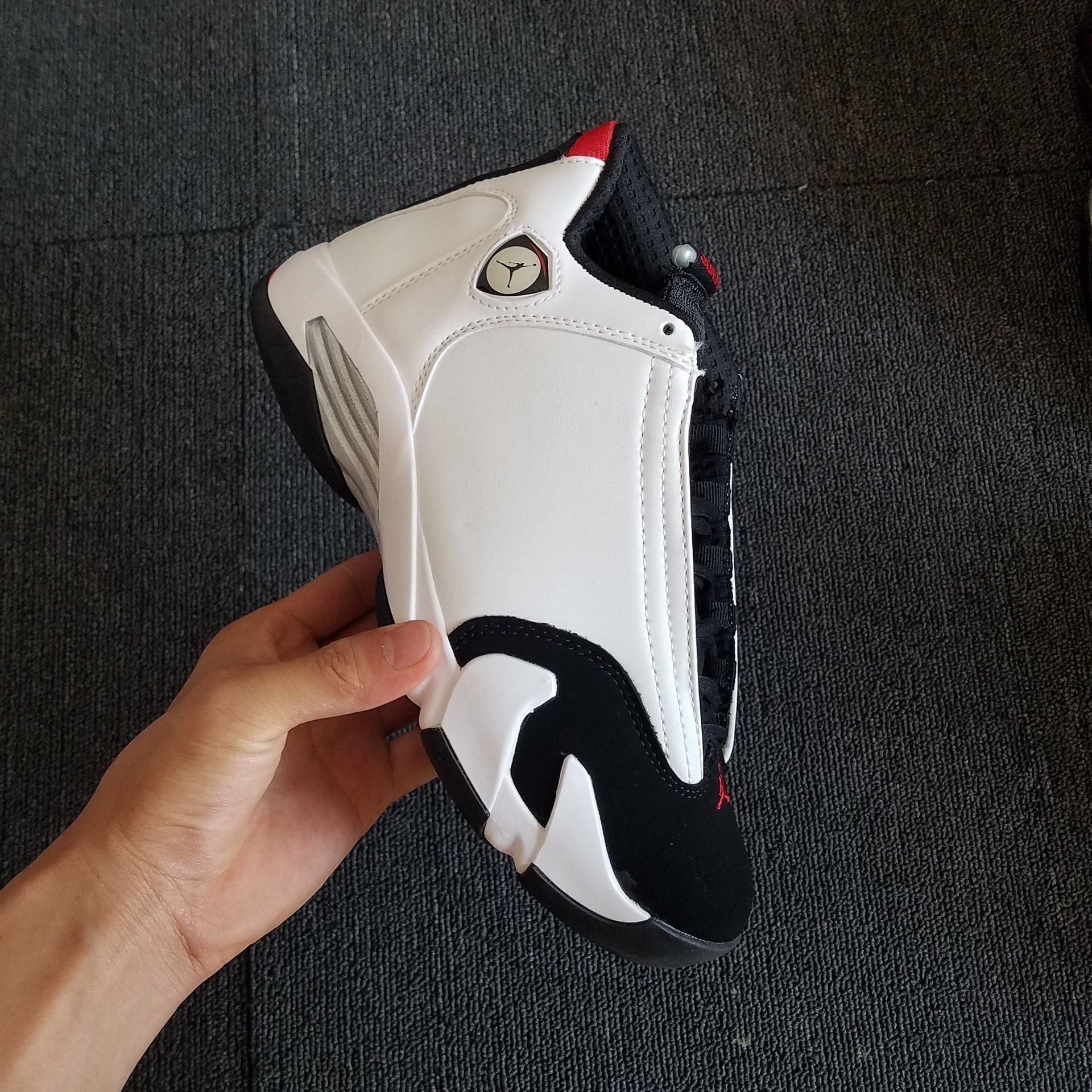 Zapatos de baloncesto puros original aj14 Joe14 rojo Ferrari retro versátil zapatos deportivos para hombres y mujeres