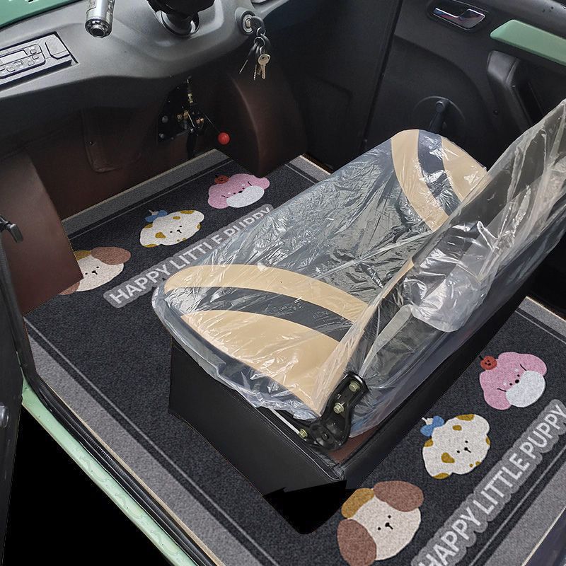 Suitable for Electric Tricycles and Four-Wheel Vehicles, Universal Wear-Resistant and Dirt-Resistant Thickened Mats That Absorb Water and Are Easy to Dry