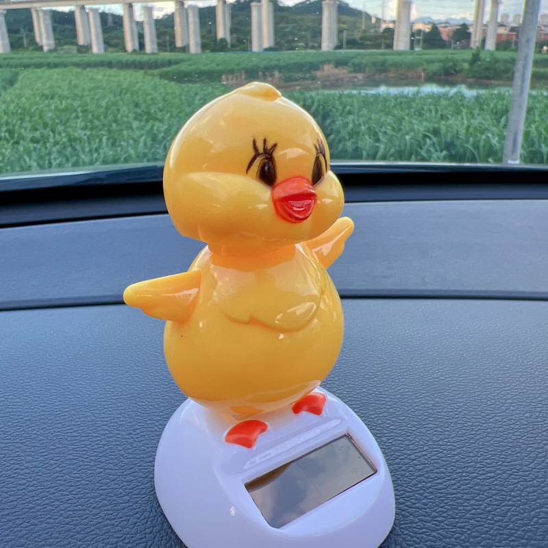 汽车太阳能摆件卡通车载装饰饰品创意摇头可爱公仔礼品 厂家直销详情8