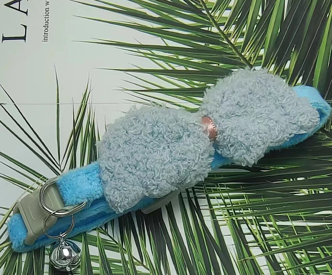 Nuevo collar de gatos campana felina collar de gatos collar de alas de ángel perros pequeños collar de perros Teddy Pomeranian