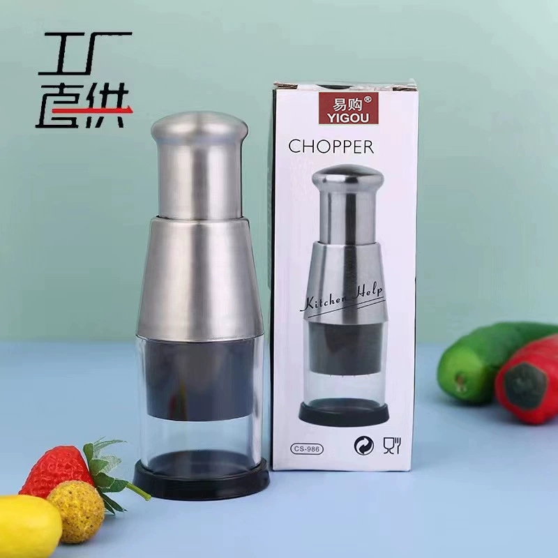 Немецкий кухонный нож для чеснока Нержавеющая сталь 304 Чесночное пюре Пресс для чеснока Артефакт чеснока Чеснок Рубленый чесночный браслет