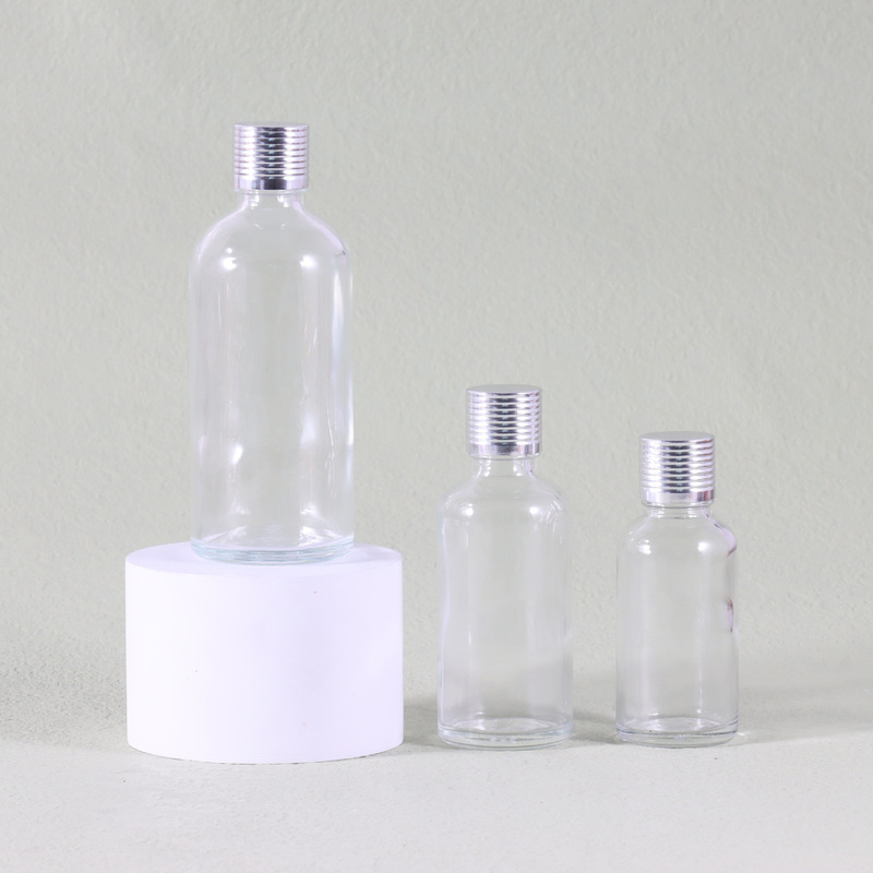 現物は5ml 10ml 15ml 20ml 30ml 50ml 100ml透明精油瓶ガラス瓶スポイト瓶を供給している|undefined