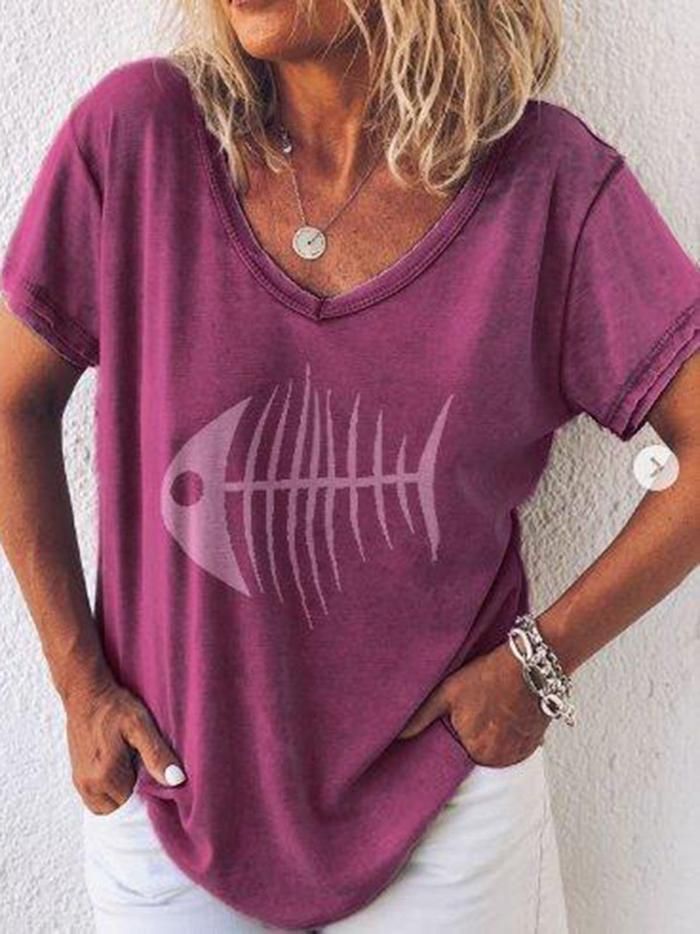 Women's Printed T-shirt 1