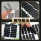 Silicone Gasket Non-Slip Shock Absorbing Self-Adhesive Silicone Foot Pad Sealing High Temperature Resistant Round Black Grid Gasket