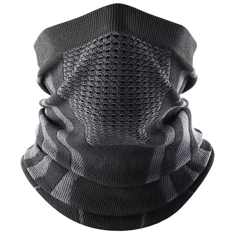Cycling Mask, Autumn and Winter Cold-Proof and Warm Neck Gaiter, Full-Face Windproof Neck Gaiter for Mountaineering, Running, and Skiing, Breathable Seamless Scarf
