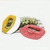 Pizza knife new stainless steel pizza knife band protective sleeve ring multi -purpose cutting knife baking tool