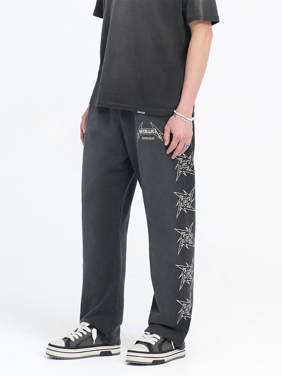 Metal sports trousers for men and women