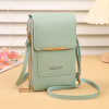 Phone bag, universal mobile phone, wallet with zipper, touch screen, Korean style