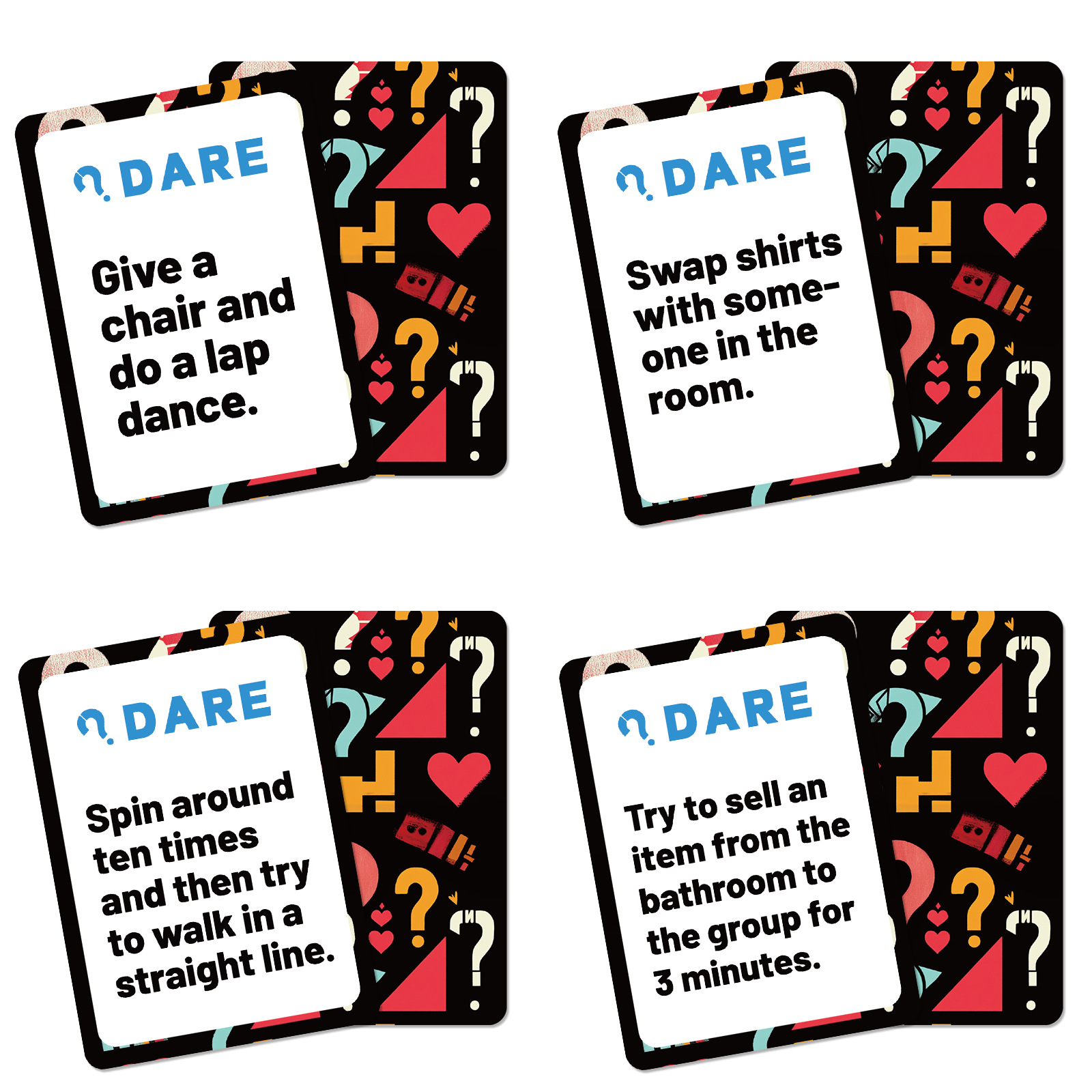 Truth Or Dare Partyspiel Karten Für Erwachsene 50 Blatt Set_voghion.com