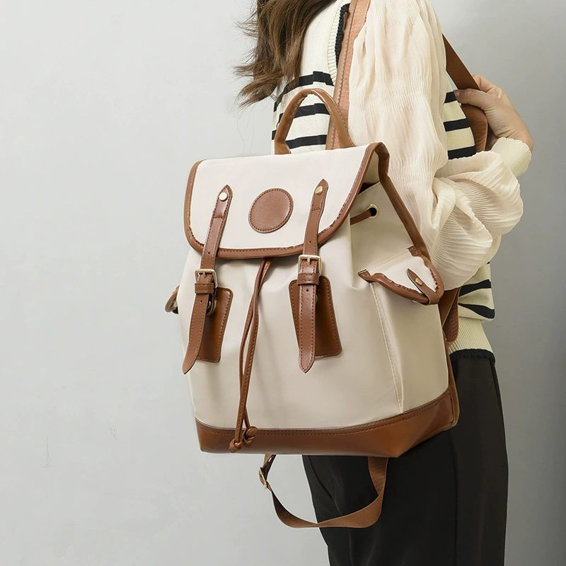 Backpack, fashionable capacious shoulder bag