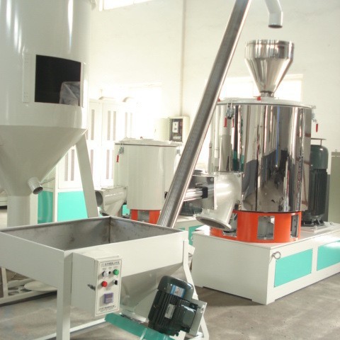 PP改性高速搅拌锅500L PVC塑料混料机 磁粉高速混合机 炭黑打粉缸