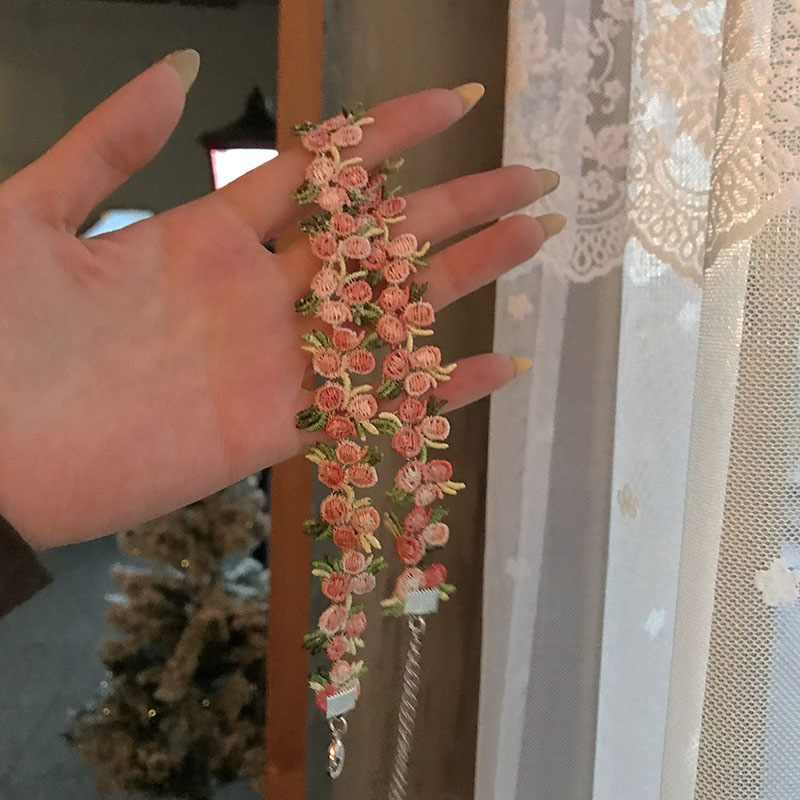 Pastoral Flower Alloy Choker Wholesale display picture 8