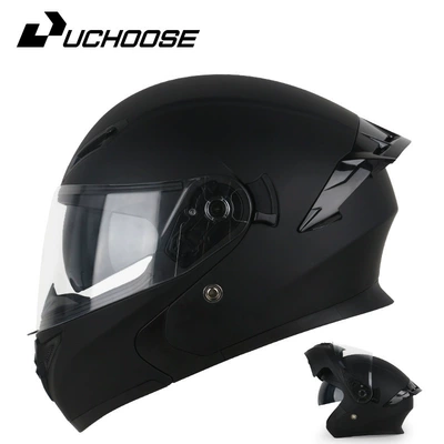 Motorcycle Safety Supplies — Full Coverage, Suitable for All - matt-black-transparent-mirror-bluetooth-headset-m