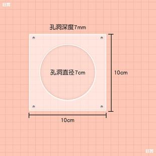 Acrylic display box millet badge storage goo card brick transparent magnetic suction pendulum concave animation protective cover
