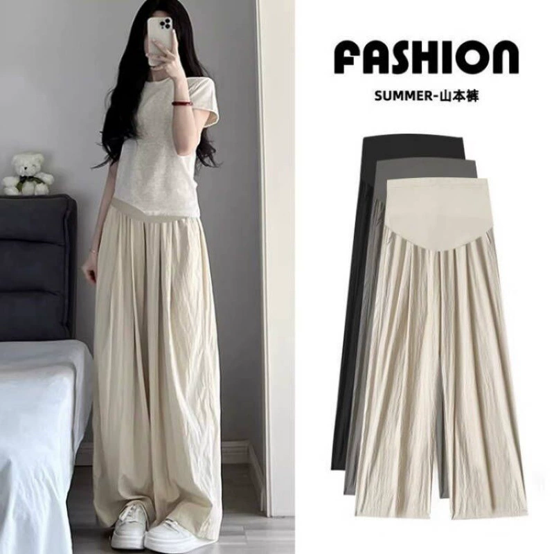 Легкие летние брюки, летняя одежда, oversize
